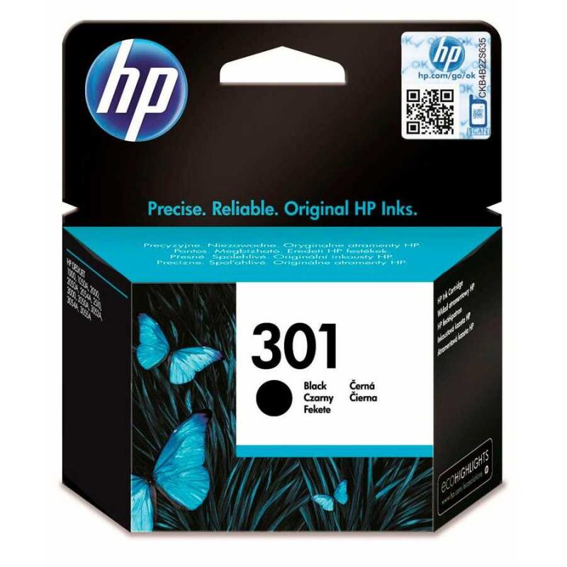 Hp 301-Ch561E Siyah Orijinal Kartuş