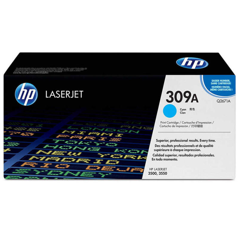 Hp 309A-Q2671A Mavi Orijinal Toner