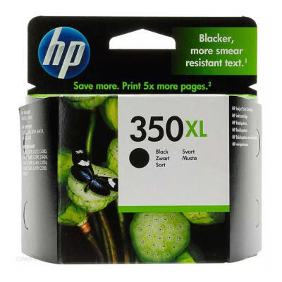 Hp 350Xl-Cb336E Siyah Orjinal Kartuş