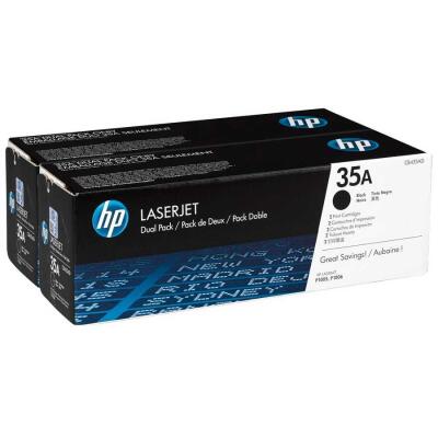 Hp 35A-Cb435Ad Orijinal Toner İkili Paket