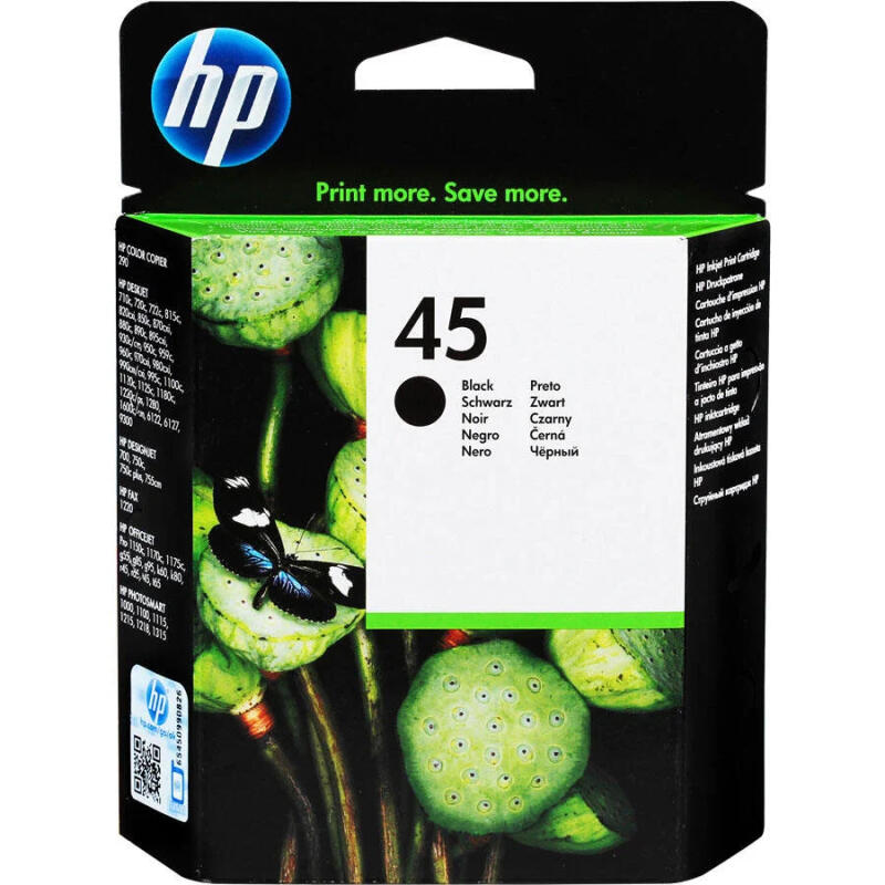 Hp 45-51645Ae Siyah Orjinal Kartuş