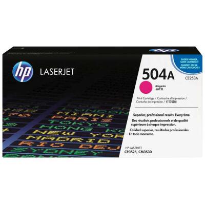 Hp 504A-Ce253A Kırmızı Orijinal Toner