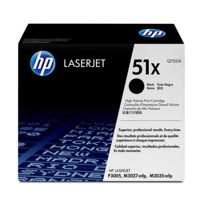 Hp 51X-Q7551X Orijinal Toner Yüksek Kapasiteli