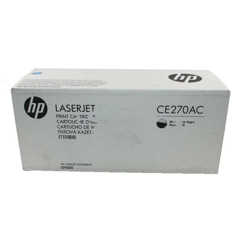 Hp 650A-Ce270Ac Siyah Orijinal Toner