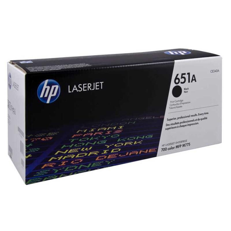 Hp 651A-Ce340A Siyah Orijinal Toner