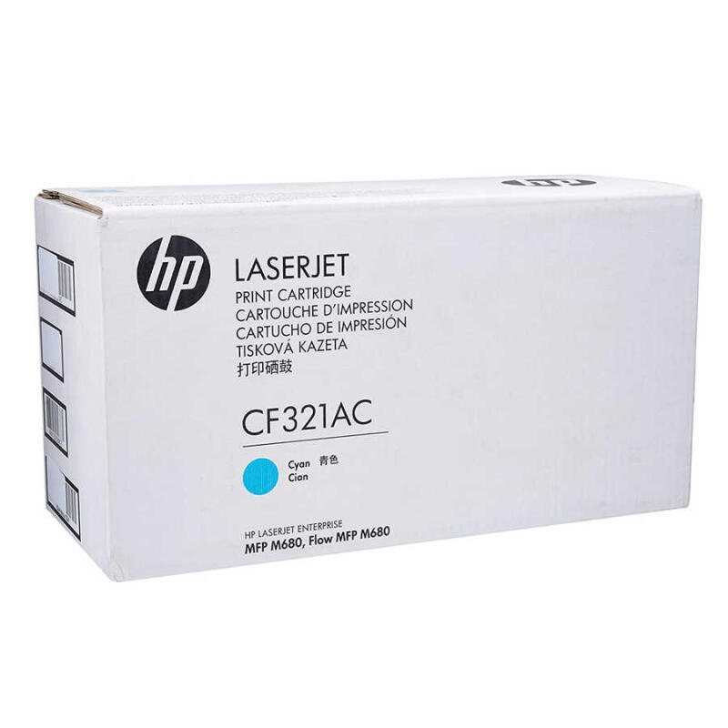 Hp 653A-Cf321Ac Mavi Orijinal Toner