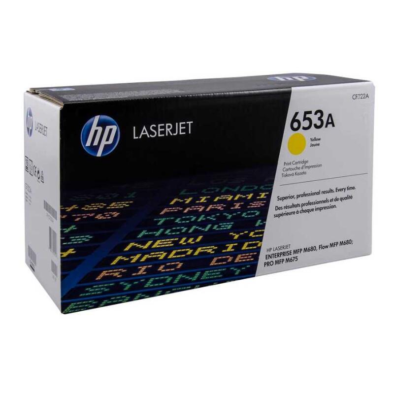 Hp 653A-Cf322A Sarı Orijinal Toner