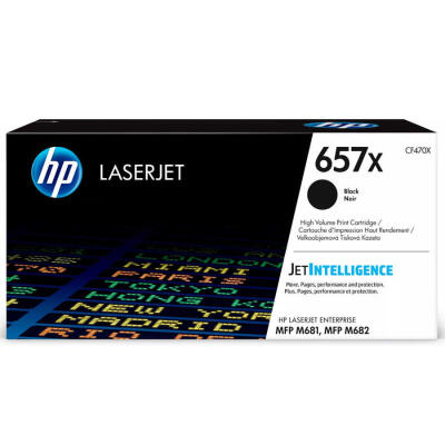 Hp 657X-Cf470X Siyah Orijinal Toner Yüksek Kapasiteli