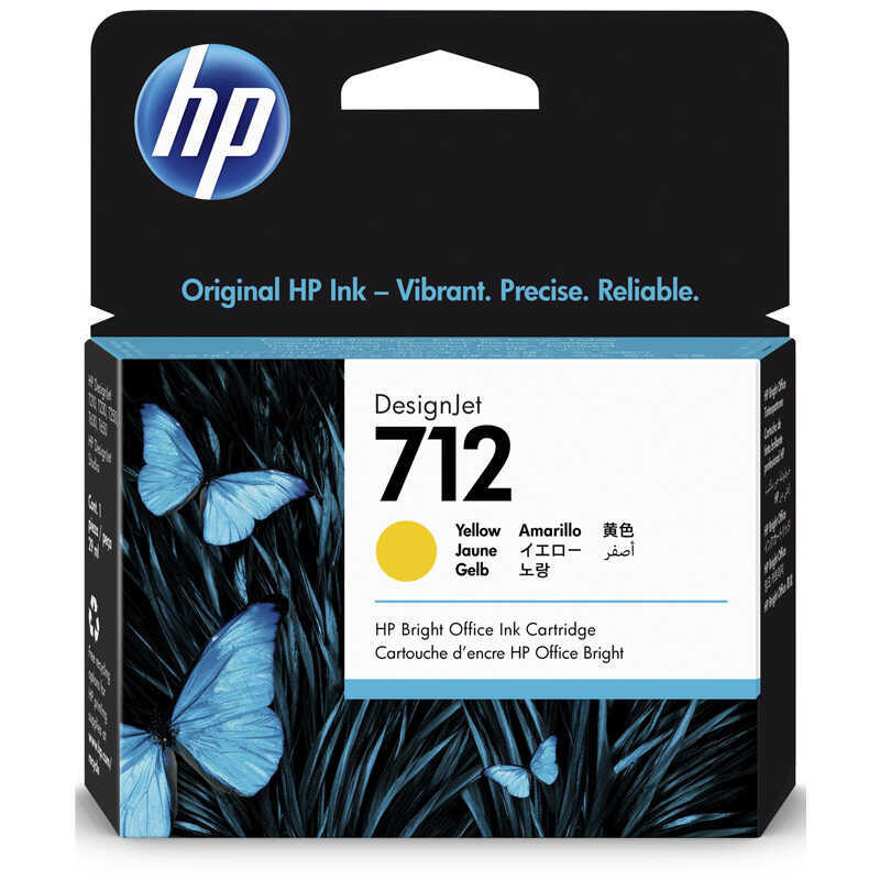 Hp 712-3Ed69A Sarı Orijinal Kartuş