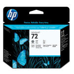 Hp 72-C9380A Orijinal Gri Ve Foto Siyah Baskı Kafası T790