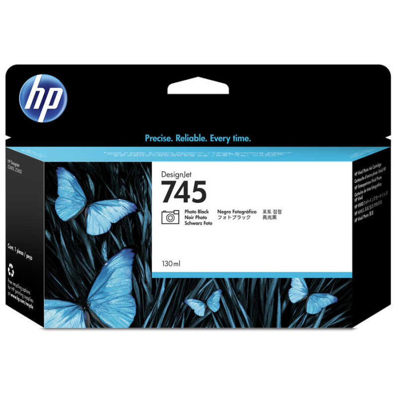 Hp 745-F9J98A Foto Siyah Orijinal Kartuş