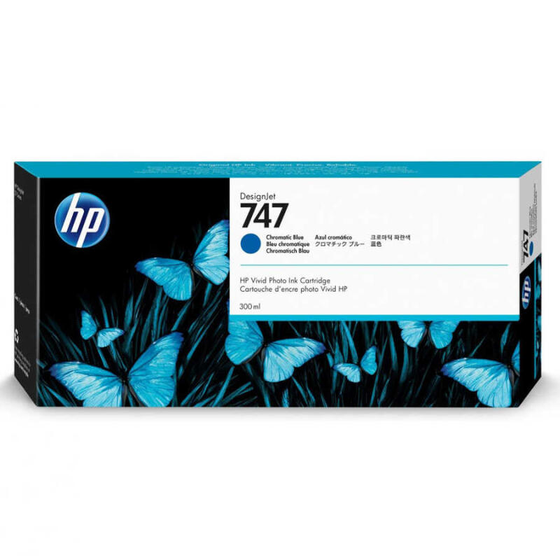 Hp 747-P2V85A Kromatik Mavi Orijinal Kartuş