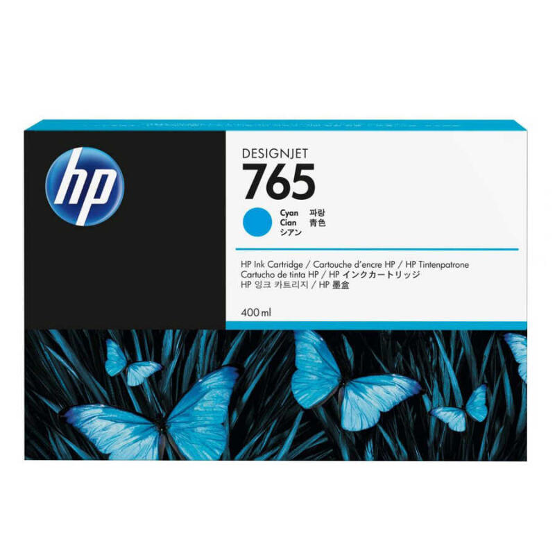 Hp 765-F9J52A Mavi Orijinal Kartuş