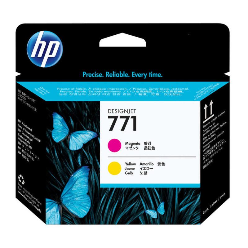 Hp 771-Ce018A Orijinal Sarı & Kırmızı Baskı Kafası