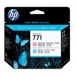 Hp 771-Ce019A Orijinal Açık Mavi & Açık Kırmızı Baskı Kafası