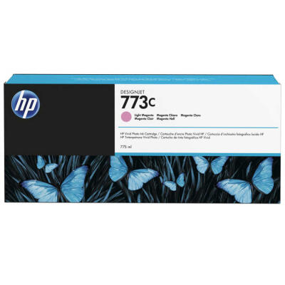 Hp 773C-C1Q41A Açık Kırmızı Orijinal Kartuş