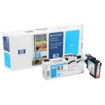 Hp 83-C4961A Orijinal Mavi Baskı Kafası Ve Kafa Temizleyici