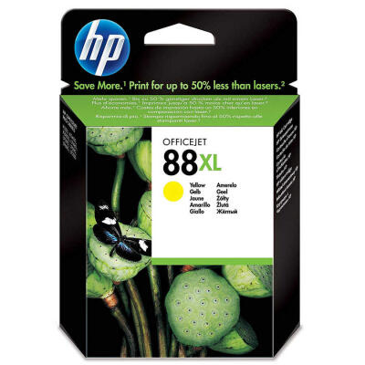 Hp 88Xl-C9393A Sarı Orijinal Kartuş Yüksek Kapasiteli