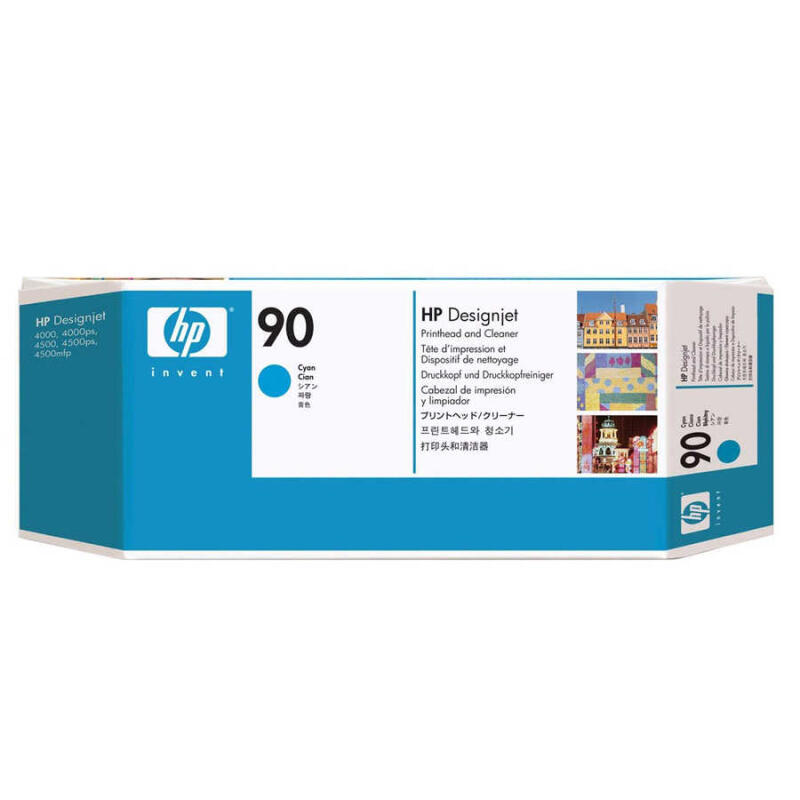 Hp 90-C5055A Orijinal Mavi Baskı Kafası Ve Kafa Temizleyici