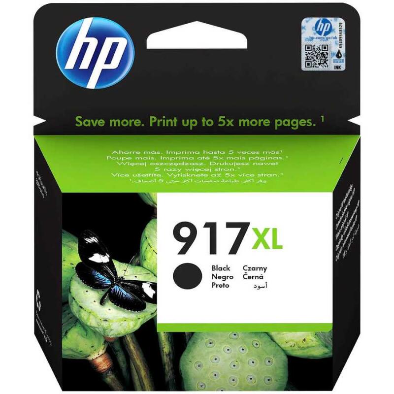 Hp 917Xl-3Yl85Ae Siyah Orijinal Kartuş Extra Yüksek Kapasiteli