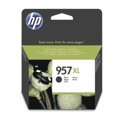 Hp 957Xl-L0R40Ae Siyah Orijinal Kartuş Extra Yüksek Kapasiteli