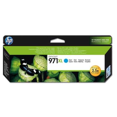 Hp 971Xl-Cn626Ae Mavi Orijinal Kartuş Yüksek Kapasiteli