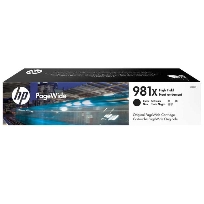 Hp 981X-L0R12A Siyah Orijinal Kartuş Yüksek Kapasiteli
