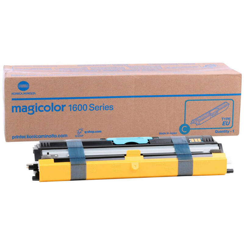 Konica Minolta Magicolor 1600W-A0V30Gh Mavi Orijinal Toner