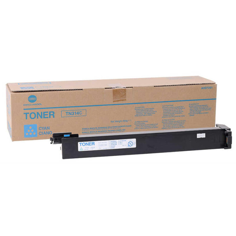 Konica Minolta Tn-314-A0D7451 Mavi Orijinal Fotokopi Toner