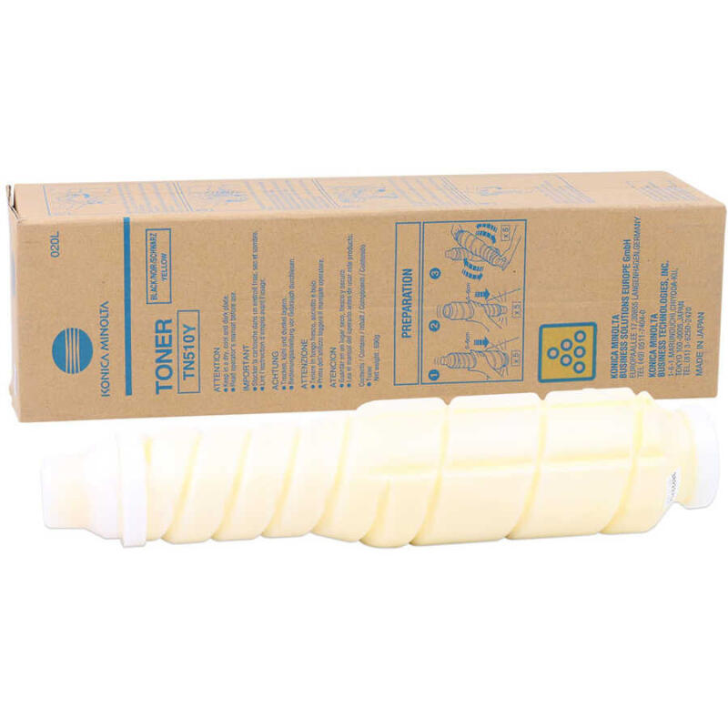 Konica Minolta Tn-510 Sarı Orijinal Fotokopi Toner