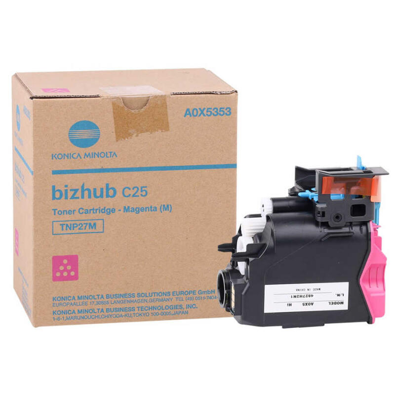 Konica Minolta Tnp-27-A0X5353 Kırmızı Orijinal Fotokopi Toner