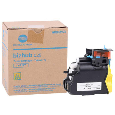 Konica Minolta Tnp-27-A0X52D4 Sarı Orijinal Fotokopi Toner