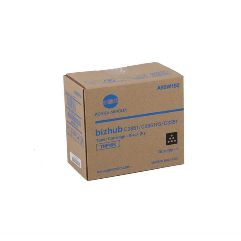 Konica Minolta Tnp-49-A95W150 Siyah Orijinal Fotokopi Toner
