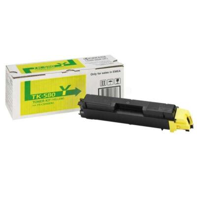 Kyocera Tk-580-1T02Ktanl0 Sarı Orijinal Toner