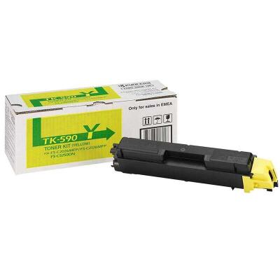 Kyocera Tk-590-1T02Kvanl0 Sarı Orijinal Toner