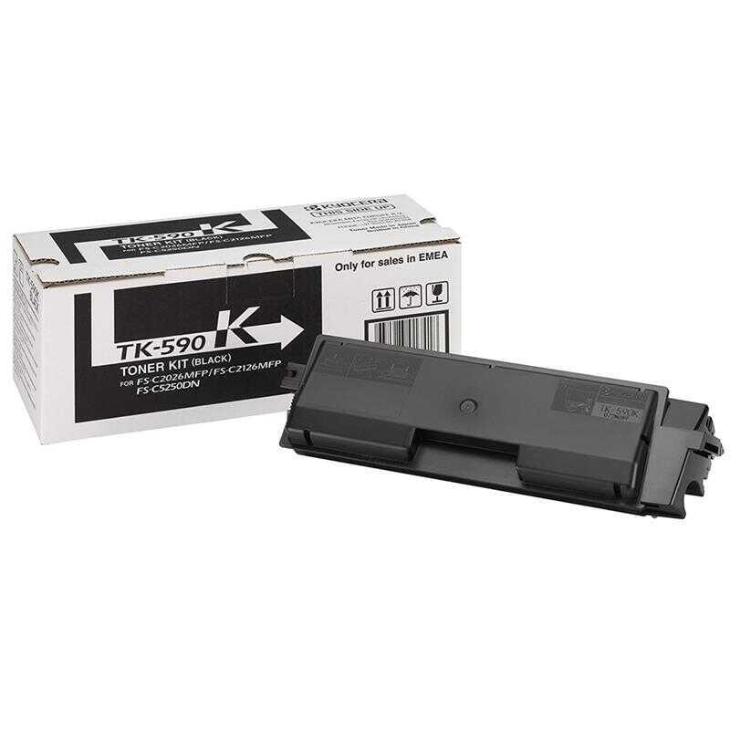 Kyocera Tk-590-1T02Kv0Nl0 Siyah Orijinal Toner