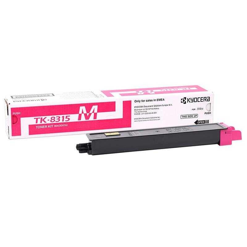 Kyocera Tk-8315-1T02Mvbnl0 Kırmızı Orijinal Fotokopi Toneri