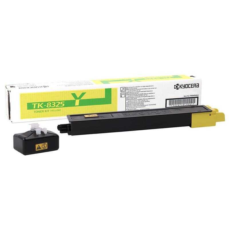 Kyocera Tk-8325-1T02Npanl0 Sarı Orijinal Fotokopi Toneri