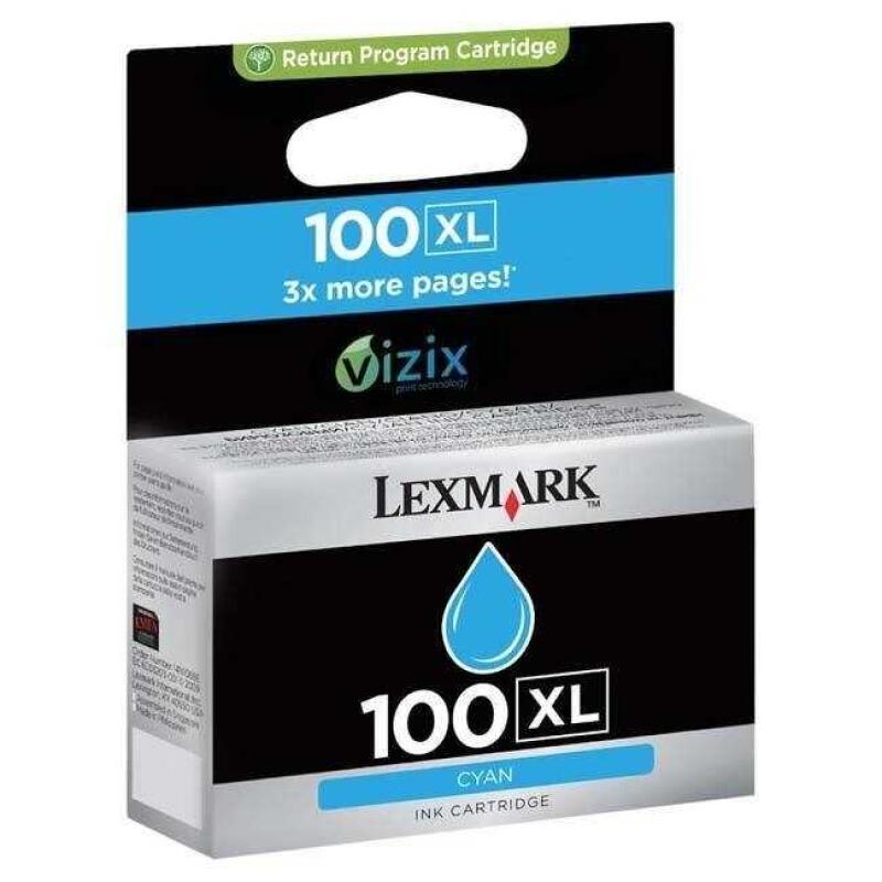 Lexmark 100Xl-14N1069E Mavi Orjinal Kartuş Yüksek Kapasiteli