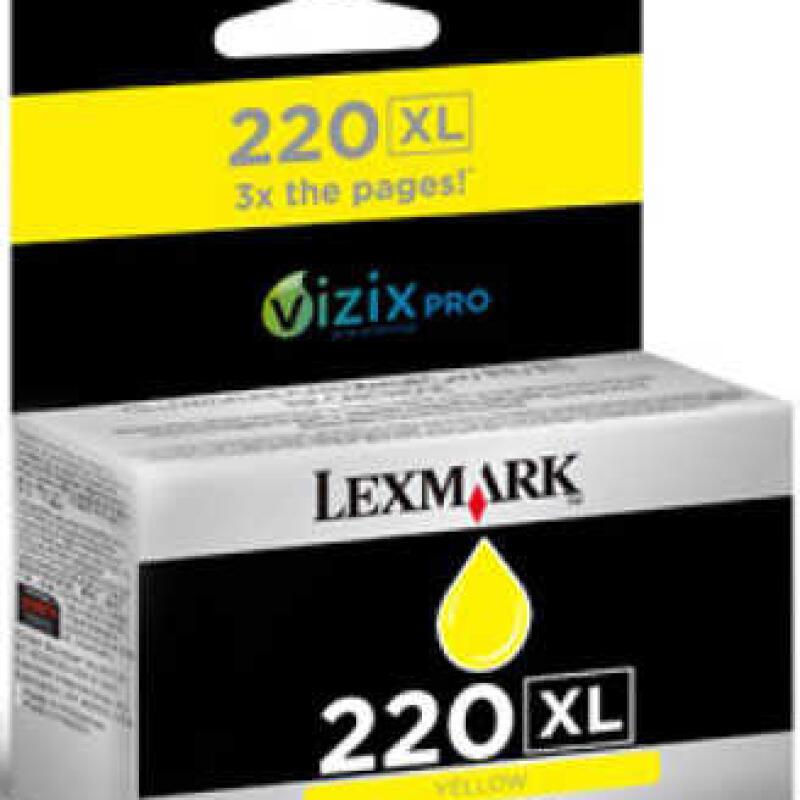 Lexmark 220Xl-14L0177A Sarı Orjinal Kartuş Yüksek Kapasiteli