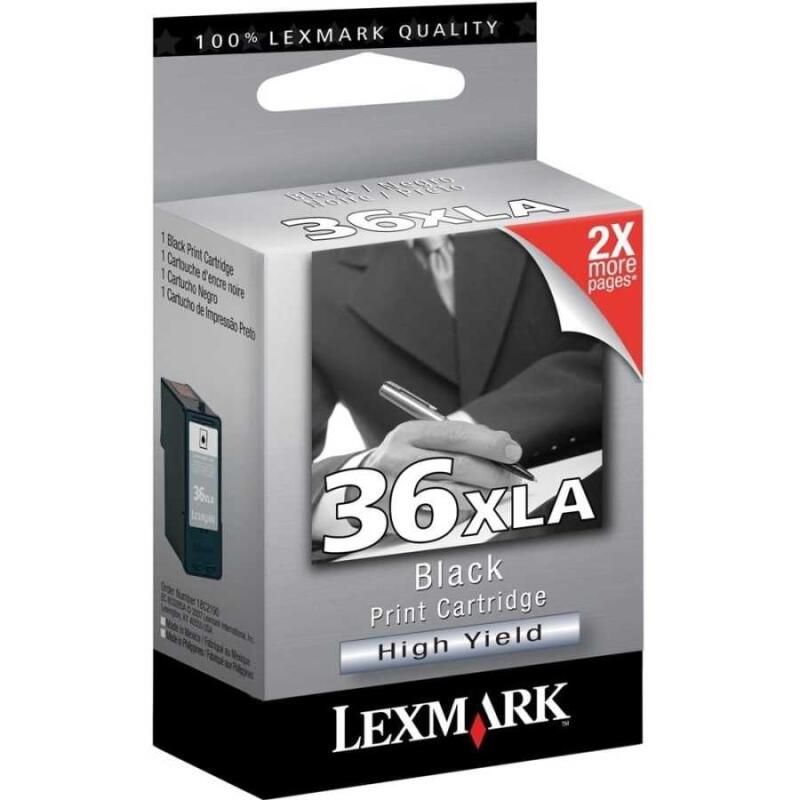 Lexmark 36Xla-18C2190E Siyah Orjinal Kartuş Yüksek Kapasiteli