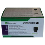 Lexmark C2425-C235Hk0 Siyah Orijinal Toner Yüksek Kapasiteli