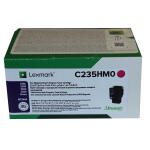 Lexmark C2425-C235Hm0 Kırmızı Orijinal Toner Yüksek Kapasiteli