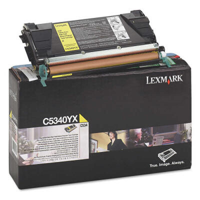 Lexmark C534-C5340Yx Sarı Orijinal Toner Extra Yüksek Kapasiteli