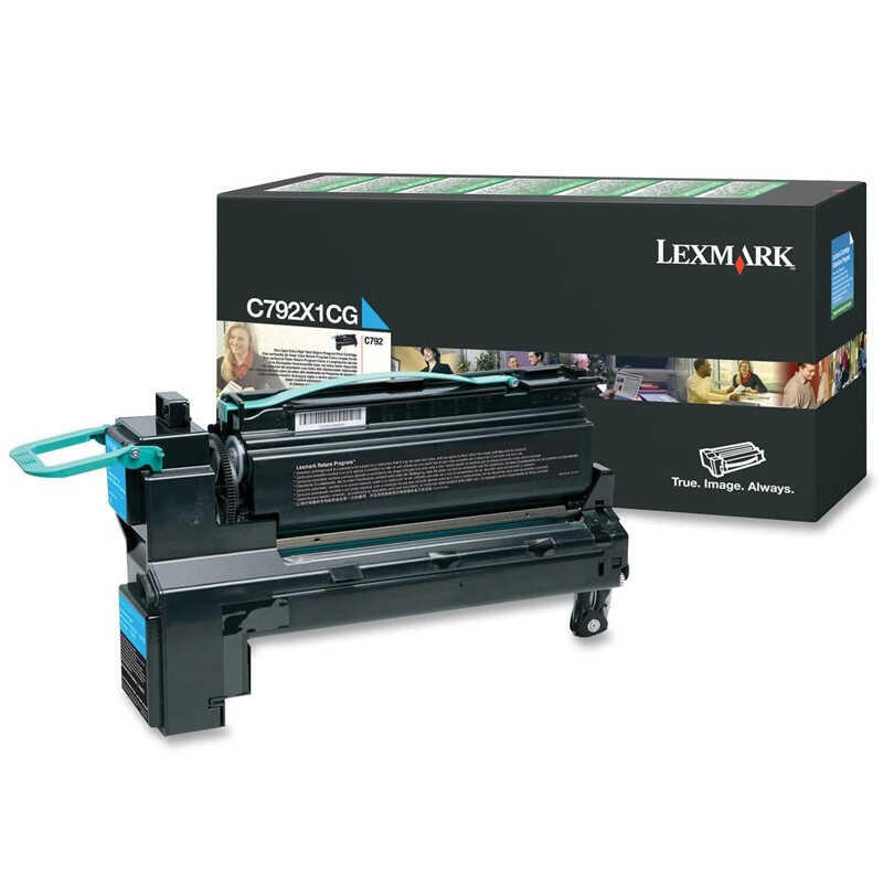 Lexmark C792-C792X1Cg Mavi Orijinal Toner Yüksek Kapasiteli