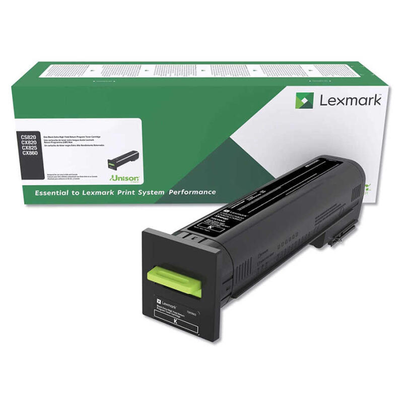 Lexmark Cs820-72K50C0 Mavi Orijinal Toner