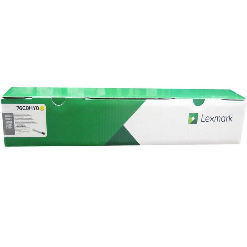 Lexmark Cx921-76C0Hy0 Sarı Orijinal Toner Yüksek Kapasiteli