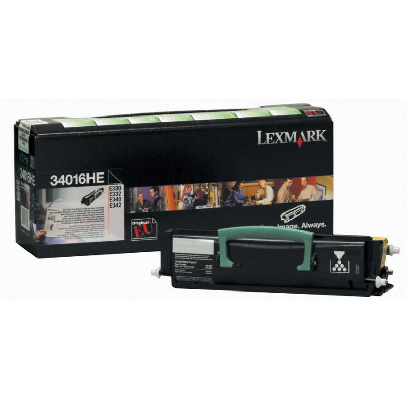 Lexmark E330-34016He Orijinal Toner Yüksek Kapasiteli