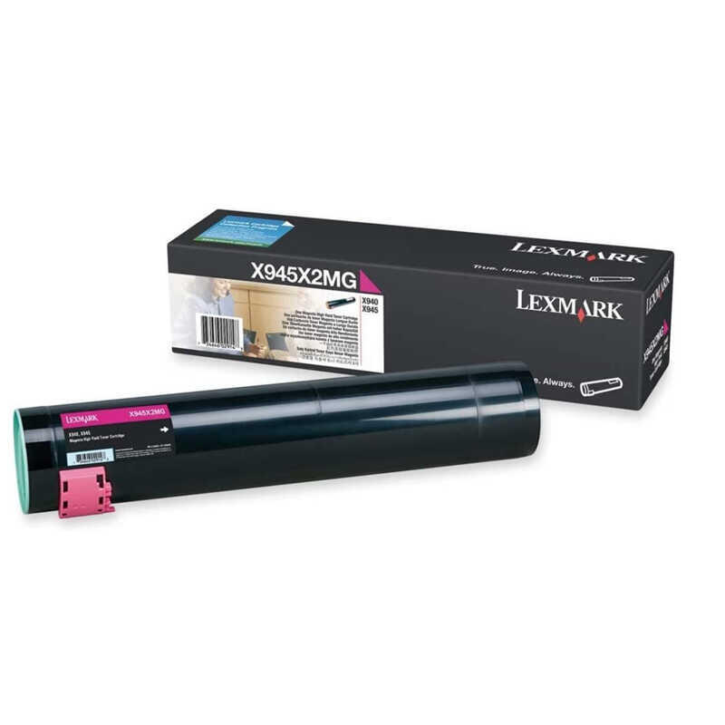 Lexmark X940-X945X2Mg Kırmızı Orijinal Toner