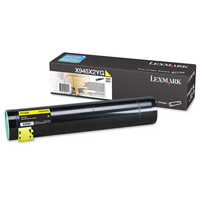 Lexmark X940-X945X2Yg Sarı Orijinal Toner